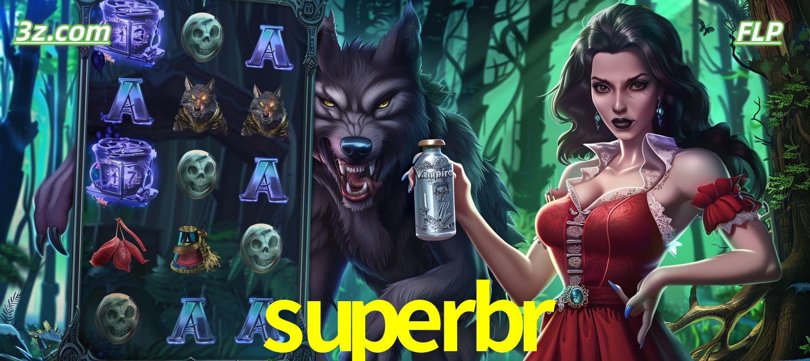 Slots online tema de lobisomem e vampira no superbr cassino Brasil
