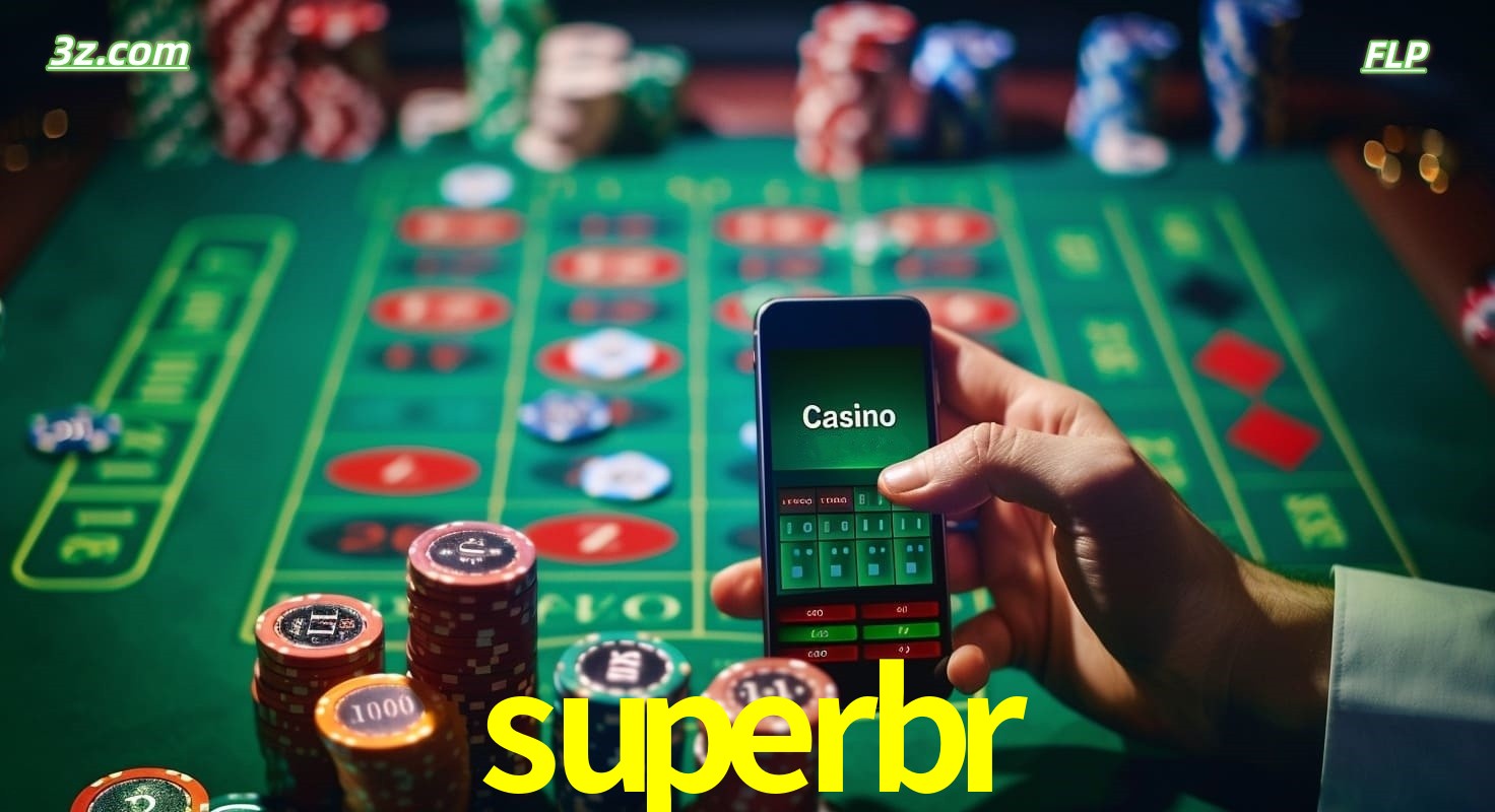 Cassino online móvel superbr com apostas em roleta e fichas de pôquer