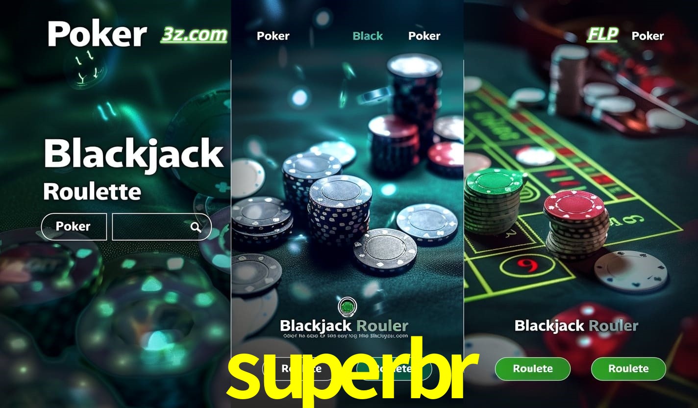 Cassino online superbr com Poker, Blackjack e Roleta ao vivo para jogadores do Brasil